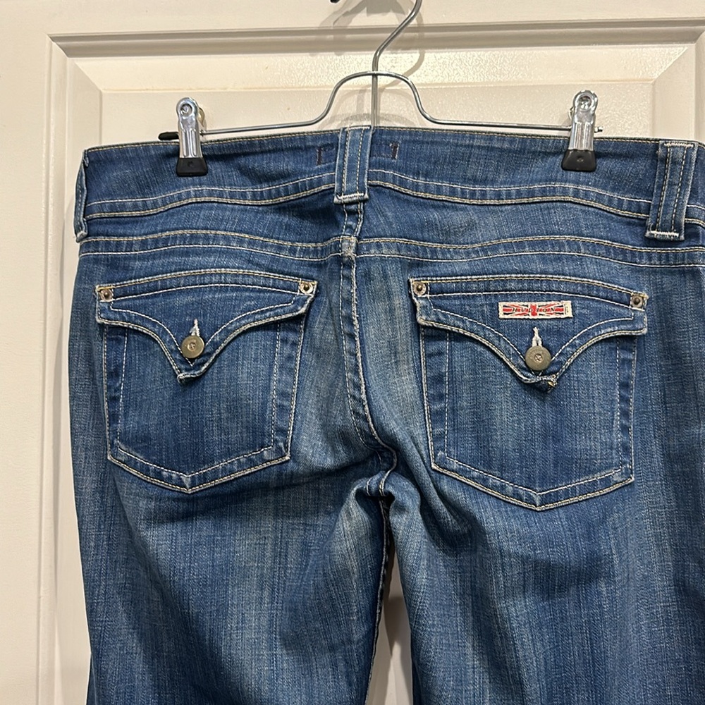 🇬🇧 HUDSON Low Rise Bootcut Flare Jeans Vintage - Picture 5 of 11